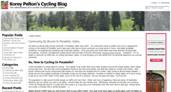 Desktop Screenshot of cycling.peltonweb.com